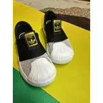 (全新正品）ADIDAS透氣運動童鞋（尺寸13CHN)黑金，現貨