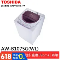 在飛比找蝦皮購物優惠-10公斤以下霸王 TOSHIBA 東芝10公斤洗衣機AW-B