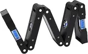 Folding Level Ruler, Aluminum Alloy, 4 Bubble Multifunction Multi Angle Accurate Foldable Level Measuring Tool for Precise Leveling