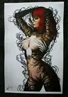 NATHAN SZERDY SIGNED 11X17 ART PRINT MARY JANE WATSON AS VENOM SPIDER-MAN NEW