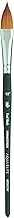 Princeton Aqua Elite NextGen Artist Brush, Series 4850 Synthetic Kolinsky Sable for Watercolor, Oval Wash, Size 1/2