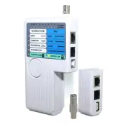 4-In-1 RJ45/RJ11/USB/BNC LAN Cable Cat5 Cat6 Network Cable Tester Wire Tester