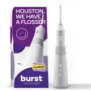 Electric Water Flosser for Teeth Cleaning (3 Modes/White) | Cordless | Plaque...