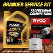 Ryco Oil Filter 7L APX5W30C23 Eng. Oil Service Kit for Honda Civic 9th Gen 4cyl