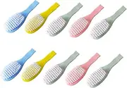 Generic 10pcs Small Hair Brush Hand Bath Seat Dry Swaddles Slick Back Brush for Hair Products Shampoo Ties Bulk Cap Birthing Stuff Comb Accessories Infants Items Car Newborns Pp