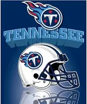 Tennessee Titans Light Weight Fleece NFL Blanket (Grid Iron) (50x60")"