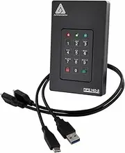 5TB Aegis Fortress L3- FIPS Level 3 Validated USB 3.0 Hardware Encrypted Portable Drive (AFL3-5TB)