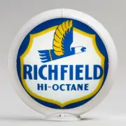 Richfield Hi-Octane 13.5" Gas Pump Globe (G171) FREE SHIPPING - U.S. Only