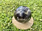 60mm Chevron Amethyst Sphere