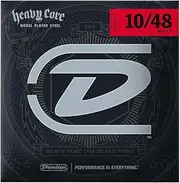 Dunlop DHCN1048 Heavy Core Heavy Nickel Wound Electric Guitar Strings (0.10-0.48) 6-Strings