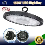 UFO TSD 150W HIGH LOW BAY LED WORK LIGHT WAREHOUSE FACTORY GROW FLOOD DOWN LAMP