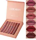 6PCS Matte Liquid Lipstick Set Multi Colors Girls Women Make Up Gift Set