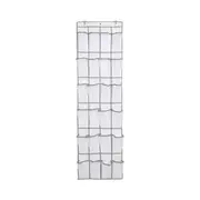 24 Mesh Door Back Non-woven Shoe Storage Hanging Bag, Mesh Pocket, Slipper Storage Bag Door Organiz
