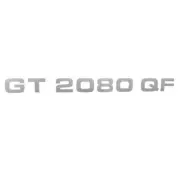 Avalon Boat Decal 085220PM | GT 2280 QF Metallic Silver 13 1/2 Inch