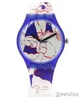 New Swatch Originals JULS AT SWATCH ART PEACE HOTEL Silicone Watch 41mm SUOZ217