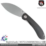 詮國 VOSTEED 折刀 NIGHTSHADE NITRO-V鋼 米卡塔柄 | NSTS32NWMK (A0110)