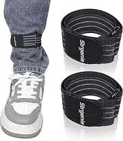 [Strgenie] Elastic Boot Straps with Anti-Slip Strips, Cowboy Boot Straps Ankle Strap Adjustable Pant Leg Straps for Men & Women Wading, Biking, Fishing, Hiking Accessories