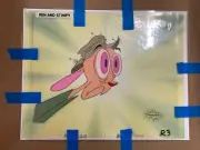 Ren and Stimpy Animation Art Sericel Cel With Original Underlay 3rd Season