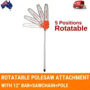 ROTATABLE Pole Saw Chainsaw Attachemnt For TOOLSTORM Brushcutter Whipper Snipper