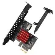 5X(PCIE USB 3.1 GEN2 Type-E Expansion Card,10Gbps PCI Express 3.0 1X to5671