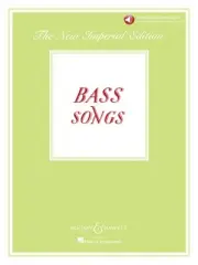 Bass Songs New Imperial Edition Classical Vocal Sheet Music Book & Online Audio