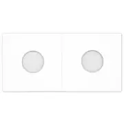 2x2 Dime 10C Size Flips Mylar Cardboard Coin Holders 100 Heco *Best Price*