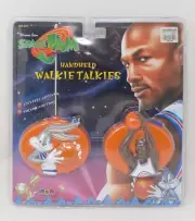 New 1996 MGA Space Jam Handheld Walkie Talkies Michael Jordan Bugs Bunny Sealed