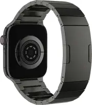 Titanium Watch Bracelet Band,Light-Weight Metal Right Angle Link Strap with Embe
