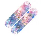 28-inch Skateboard Maple Youth 4-wheel Skateboard Men and Women Double-sided Cartoon Double Rocker-7