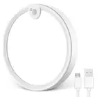 Rechargeable Motion Sensor Ceiling Light - USB Powered, 6500K Bright White, A...