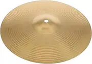 Yardwe Jazz Drum Cymbal Metal Fitting for Practice Drum Set Crisp Sound and Fine Craftsmanship Compatible with Jazz and Rock Music Styles
