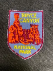Vintage Bryce Canyon National Park Patch Souvenir Badge