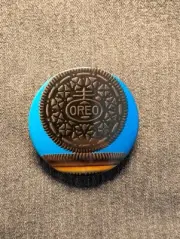 Oreo cookie - 100% Unique & Handmade Pin Badge / Button pin