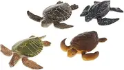 Animal Figures Animal Toys 4PCS Animal Sea Turtle Figures Animals Toys for Child