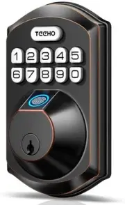 Fingerprint Door Lock TEEHO TE002 Keyless Entry Door Lock with Keypad