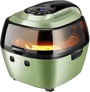 Air Fryer, Digital Air Fryer, with 8 Smart Modes, Visual Window, Timer and Adjustable Temperature Ceramic no(air fryers) Comfortable Anniversary