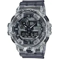 在飛比找ETMall東森購物網優惠-CASIO G-SHOCK 半透明系列200米雙顯計時錶/G