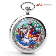 Pocket Watch 3602 Russian Analog Erotic Watch Loving Couple Bauer Molnija Jl