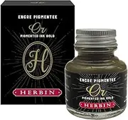 Herbin Pigmented Inks, 30 ml - Gold