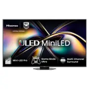 Hisense 65" U8QAU ULED MiniLED 4K QLED 165Hz Smart TV (2025) 65U8QAU
