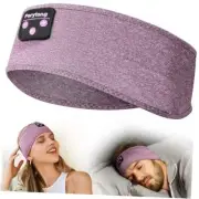 Bluetooth Headband with Wireless Sleeping Earbuds for Side Sleepers, Workout,