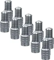 Alligator V2B Inflate Through Valve Stem Cap Gator Auto RV Semi (10 Pack)