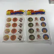 Vintage Paper Art Scratch Sniff Matte Sniffer Stickers Candy And Halloween
