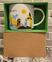 Starbucks Orange County Coffee Mug Cup 14oz. - You are Here - New