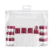 Wenger 10 Piece Travel Bottle Set - Clear