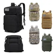 Tactical Backpack 45L Assault Pack Out Bag Molle Backpack Camping Travel for Men
