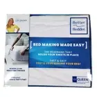 Better Bedder Queen Size Bed Headband Holds Sheets in Place Lori Greiner New