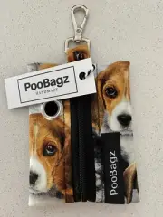 Beagle - Dog Poo Bag Holder - Handmade