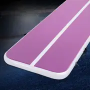 Everfit 3M Air Track Gymnastics Tumbling Exercise Cheerleading Mat Inflatable Purple