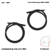 Fits Ford Mustang Fastback 1965 - 68 Front L+R Lower Door Rubber Weatherstrip